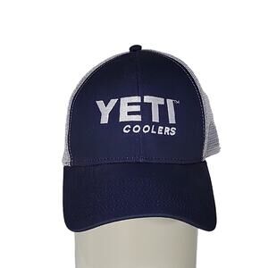 OC Yeti Coolers Trucker Hat, Navy Bluee/White